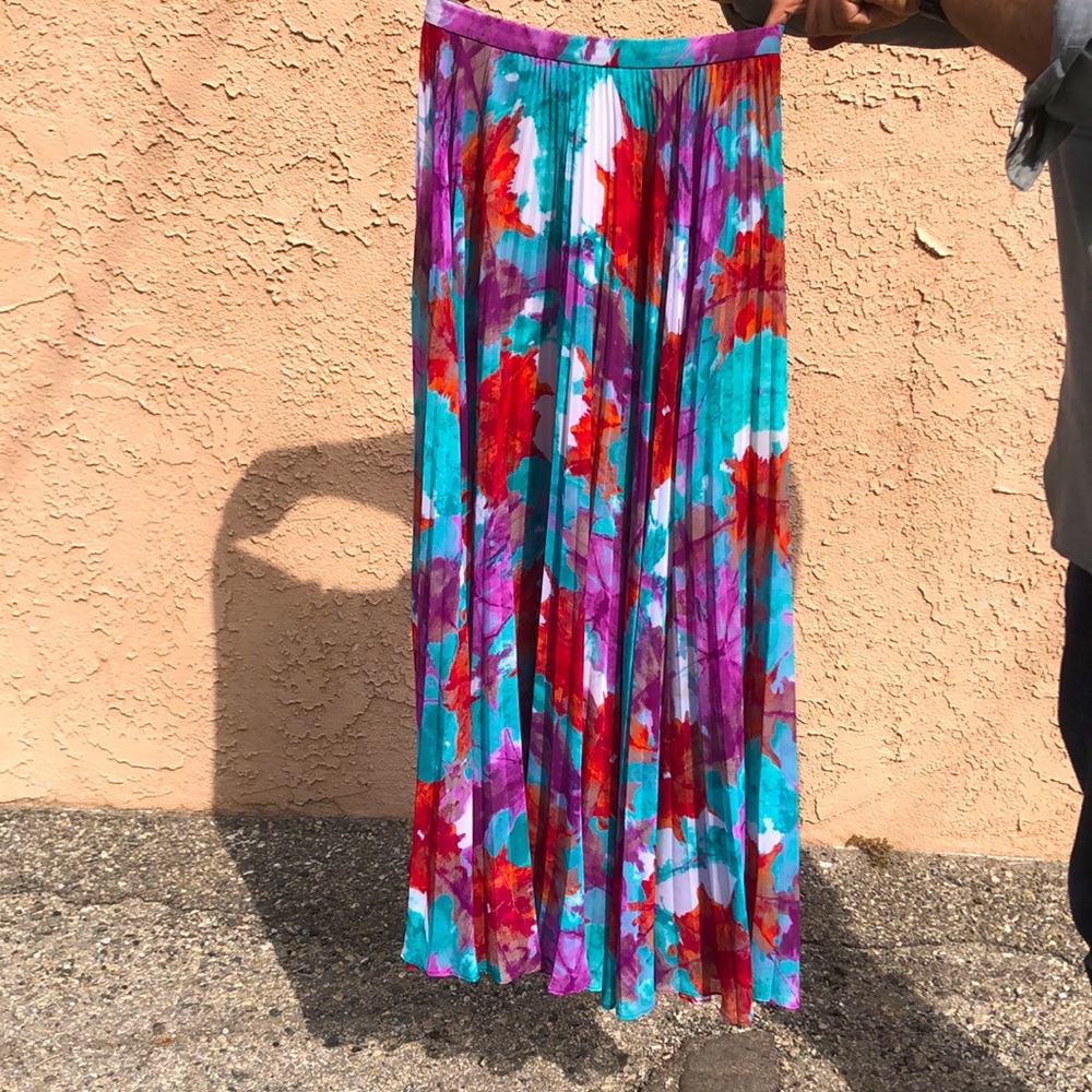 Vintage maxi skirt Floral pattern